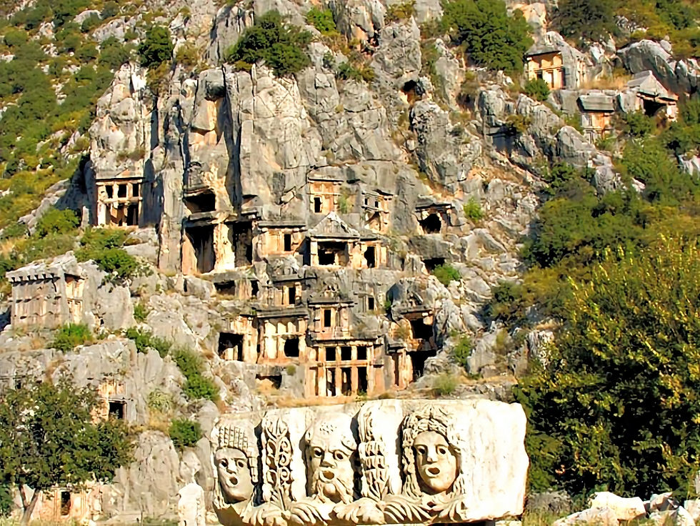 Миниатюра: Фетхие-SIMENA-Ликия,Патара-Patara,ST NICOLAS CHURCH-Демре-Мира-Св.Николай