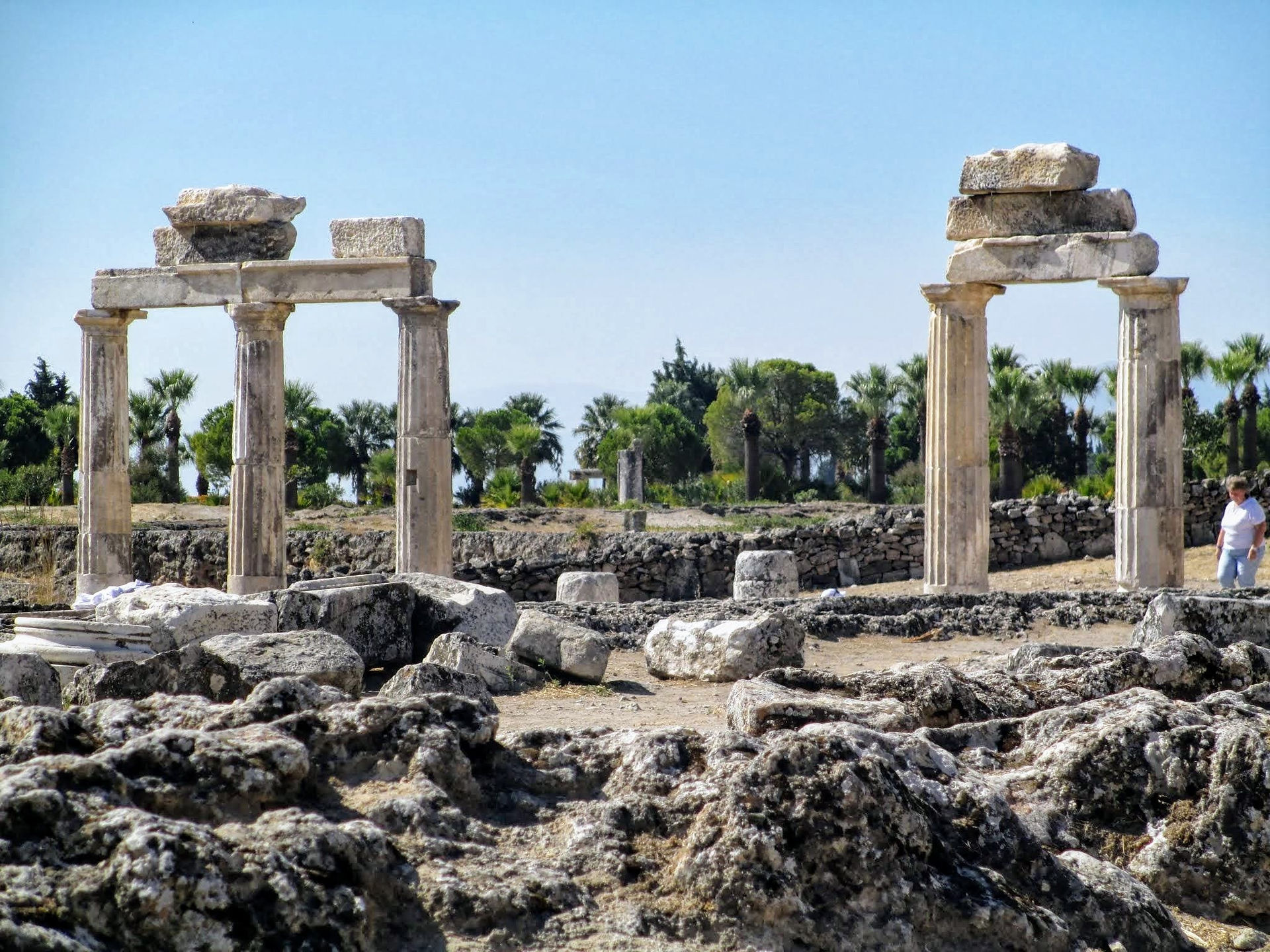 Памуккале-Pamukkale-Иераполь-Иераполис-Хиераполис-Hierapolis.
