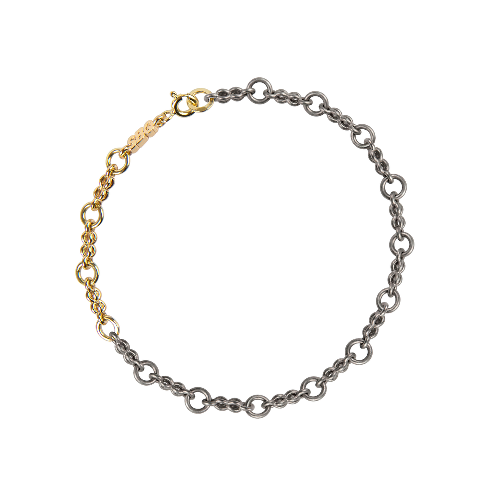 Thumbnail: 1mm segment bracelet steel