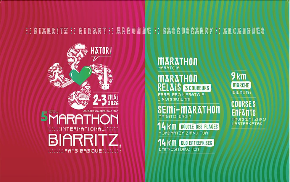 2-3 mai 2026 - Marathon international de Biarritz