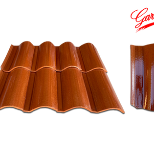 teja mecanizada
teja de fabrica
de ala mecanizada
esmalte
esmaltada