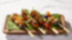 cell-based chicken skewer