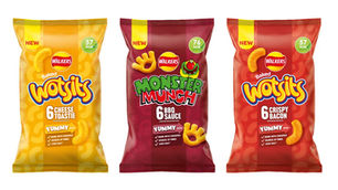 Walkers introduces non-HFSS Wotsits and Monster Munch crisps