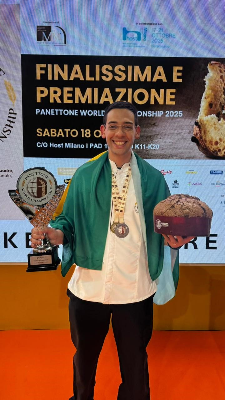 Brunno Malheiros liderou a equipe brasileira Foto: divulgação