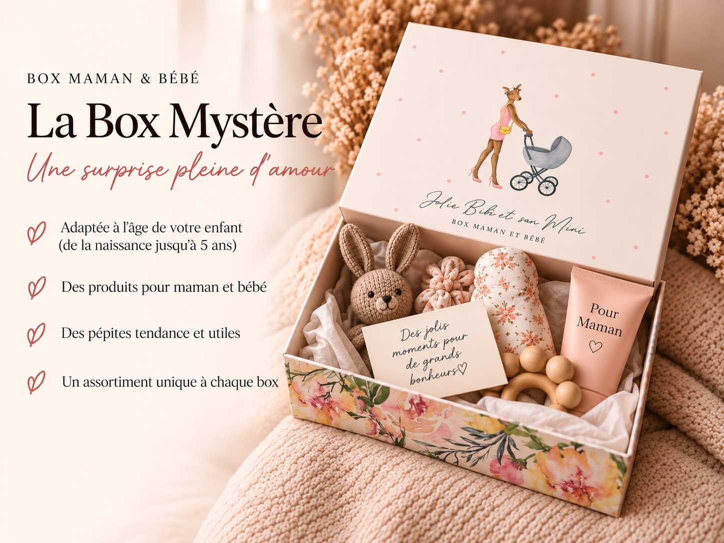 Box mystère Maman et Bébé "L'essentielle"