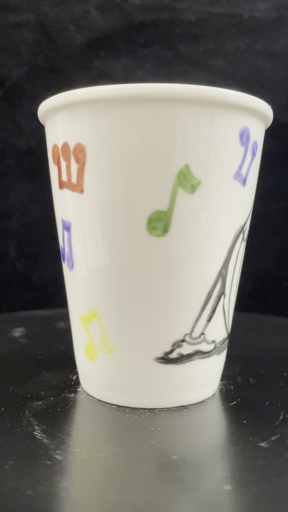 Miniature : Tasse gobelet « Notes de couleur » 1
