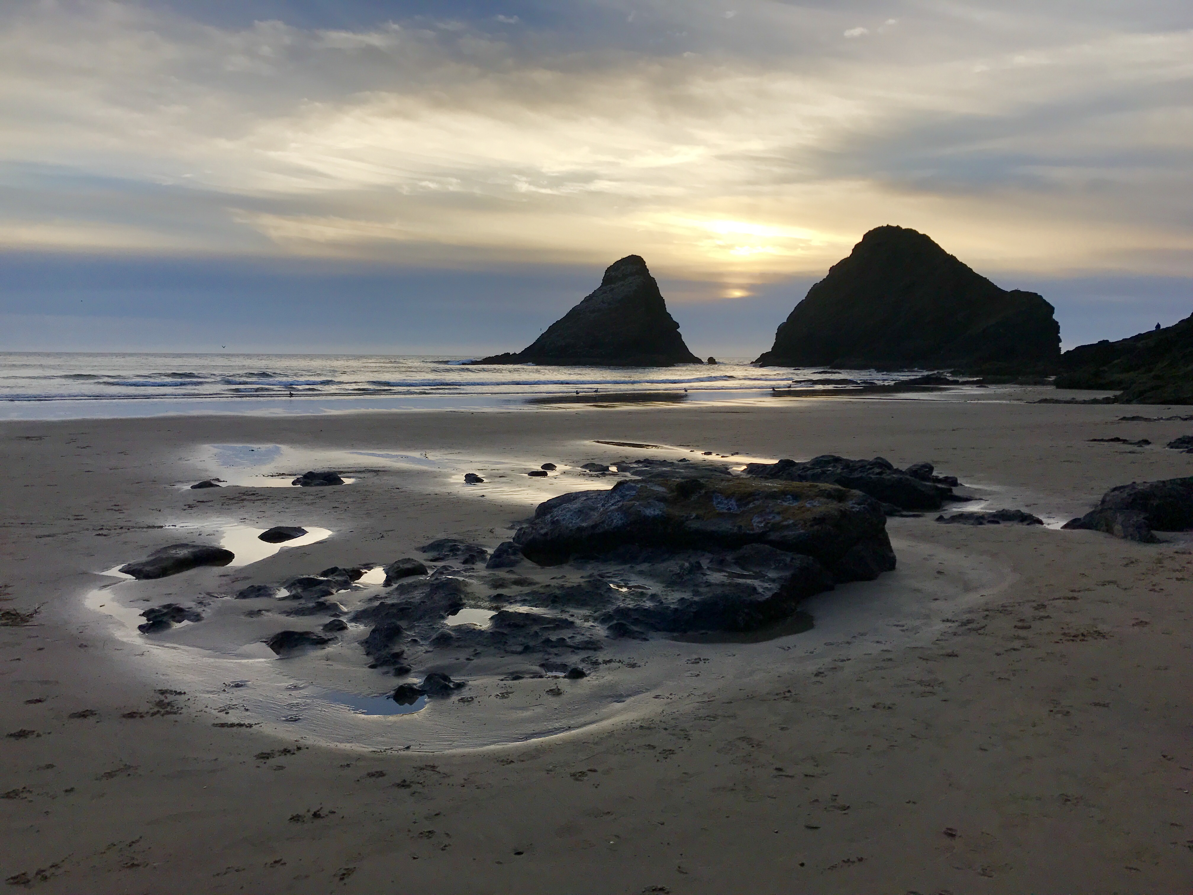 Haystack Rock in Oregon