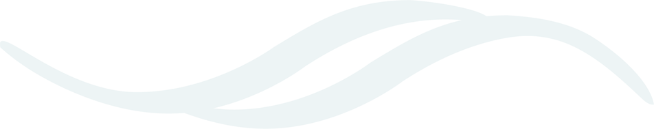 Abstract light blue wave design element