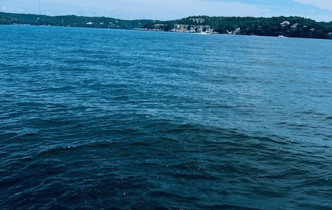 Scenic view of Lake of the Ozarks near Dog Days Bar and Grill in Osage Beach Missouri