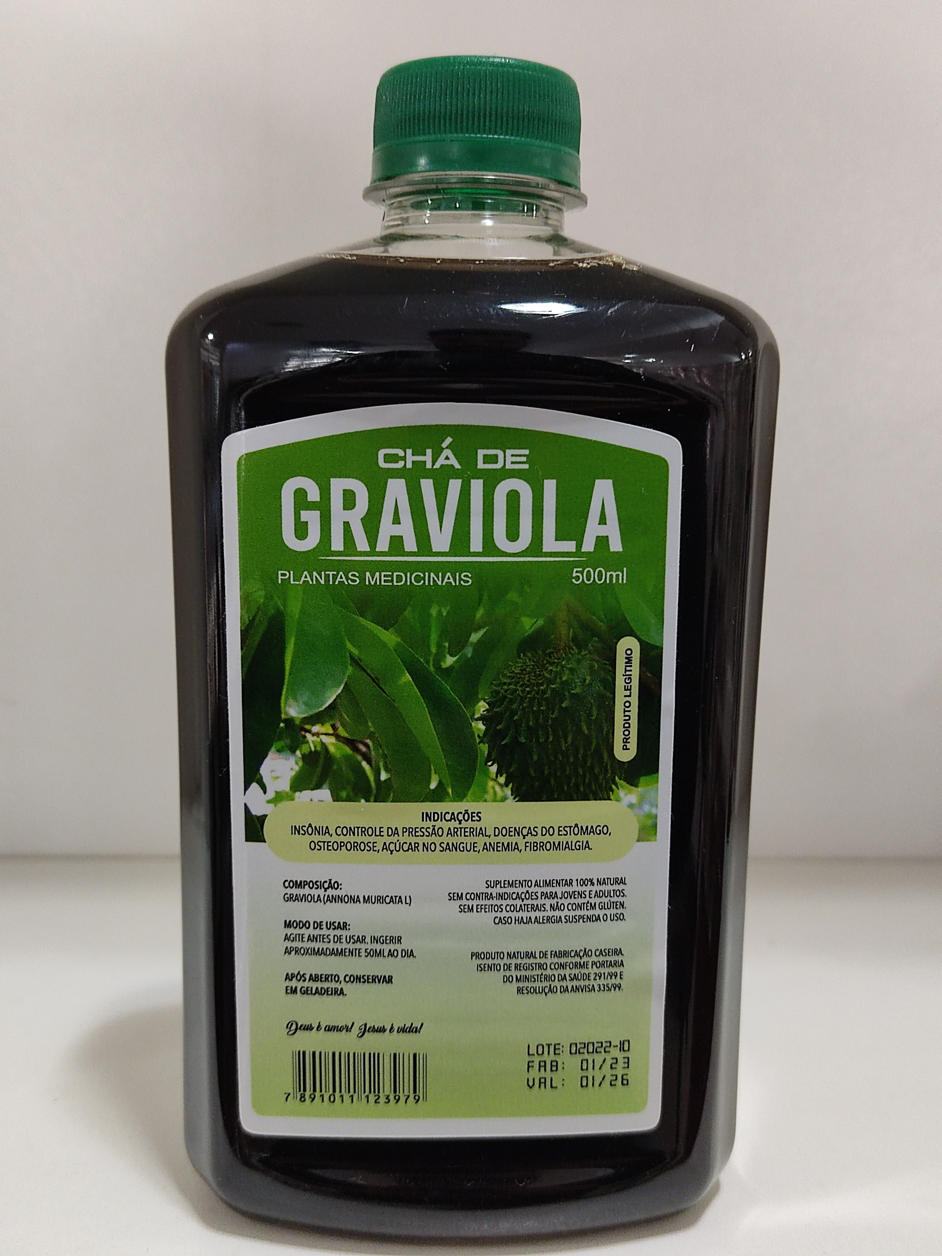 Chá de Graviola Líquido 500ml
