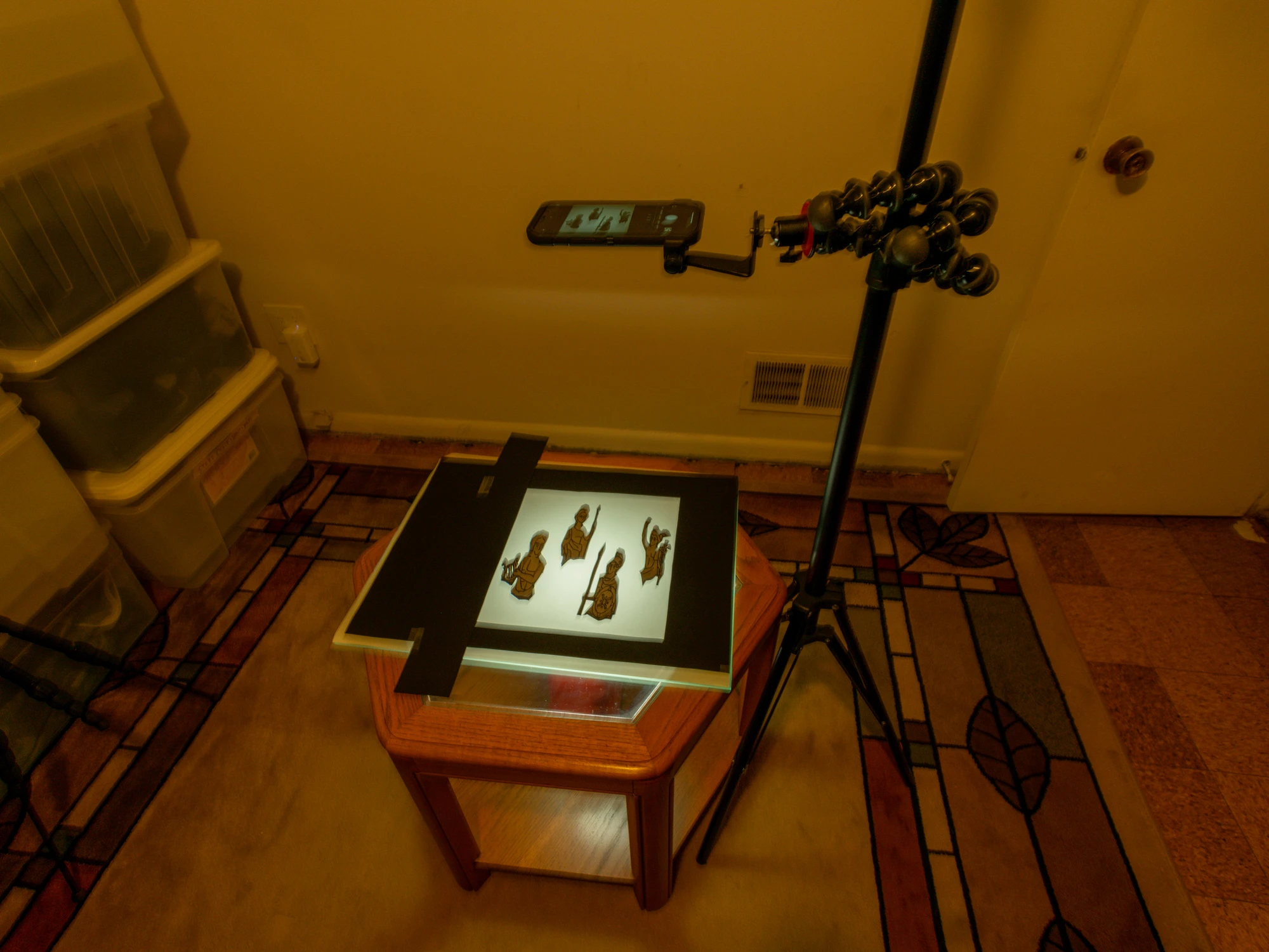 My Animation Table Light source, 500 watt Portable Camera Light