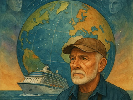 Draft Graphic Novel, "Voyage of Illusions". 