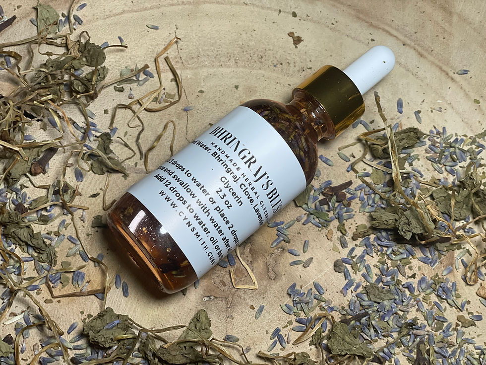 🌙 Bhringraj’s Blessing (Bhringraj, Clove, Lavender)