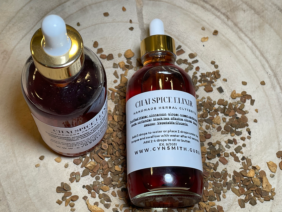 Thumbnail: Chai Spice Elixir (Cinnamon, Ginger,Green Cardamom Pods,Coriander,Black….