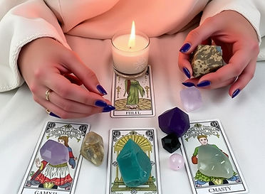 a tarot card session..jpg