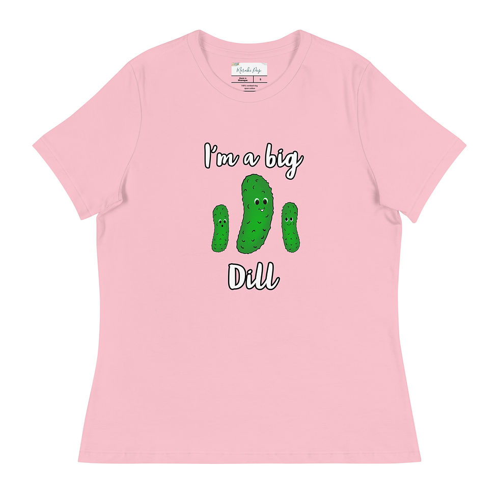 Thumbnail: I'm a Big Dill Women's Relaxed T-Shirt