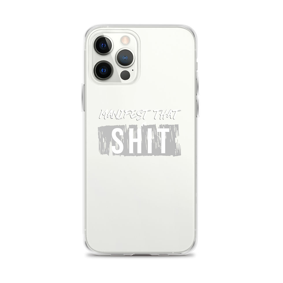 Thumbnail: Manifest that Shit Clear Case for iPhone® 