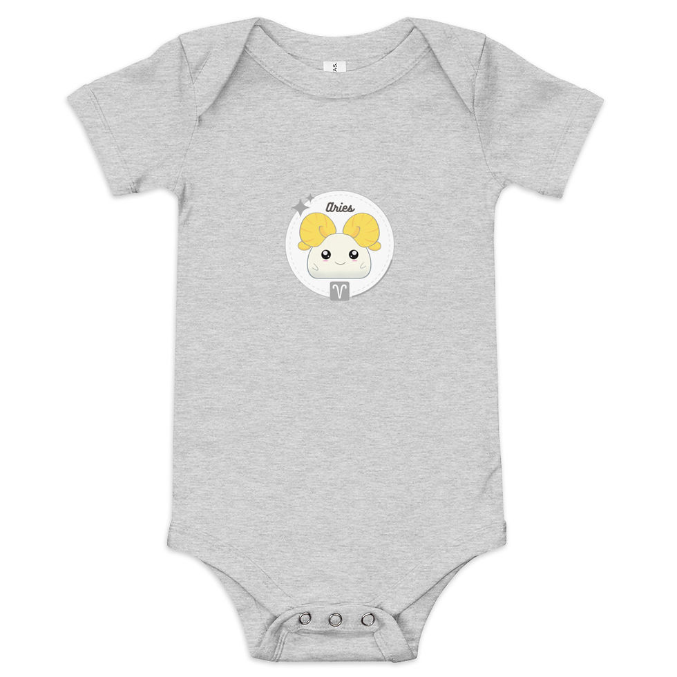 Thumbnail: Aries Baby short sleeve one piece