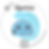 Thumbnail: Zodiac Sticker - Aquarius 2x2