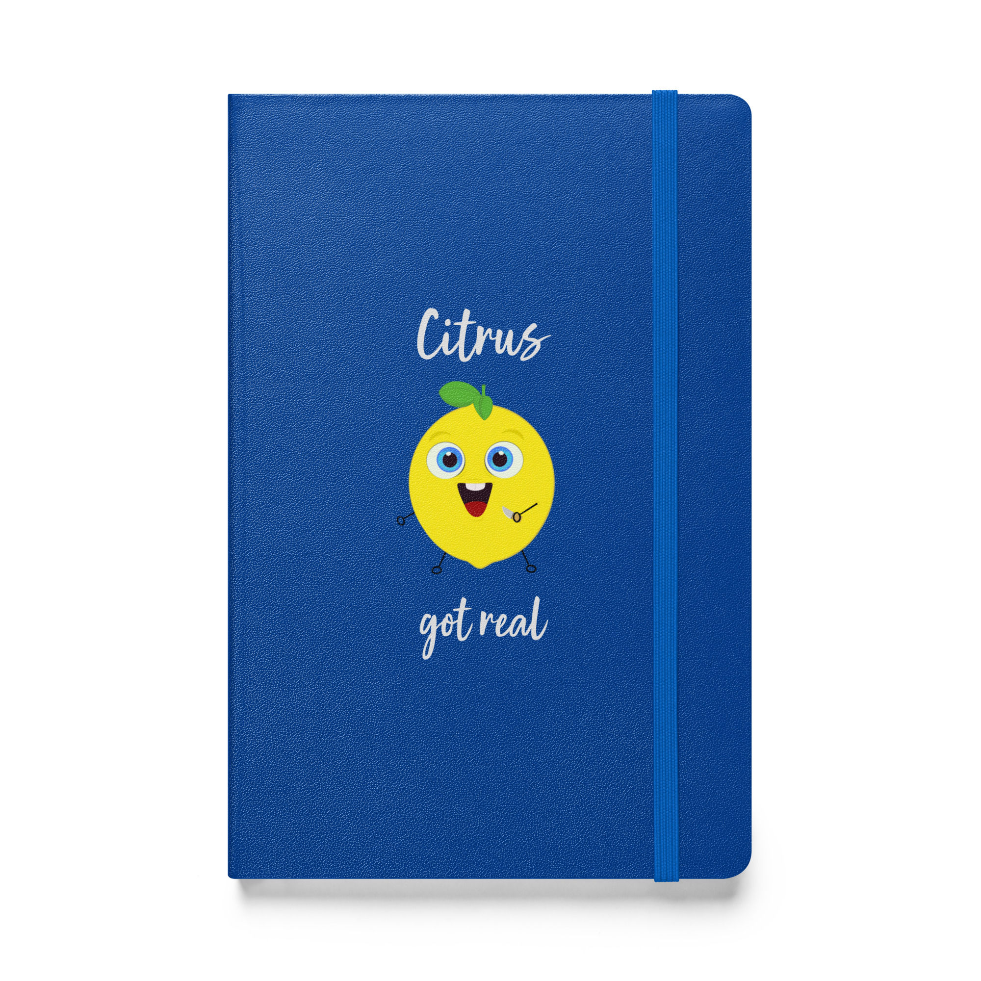 Citrus Got Real Notebook Dark