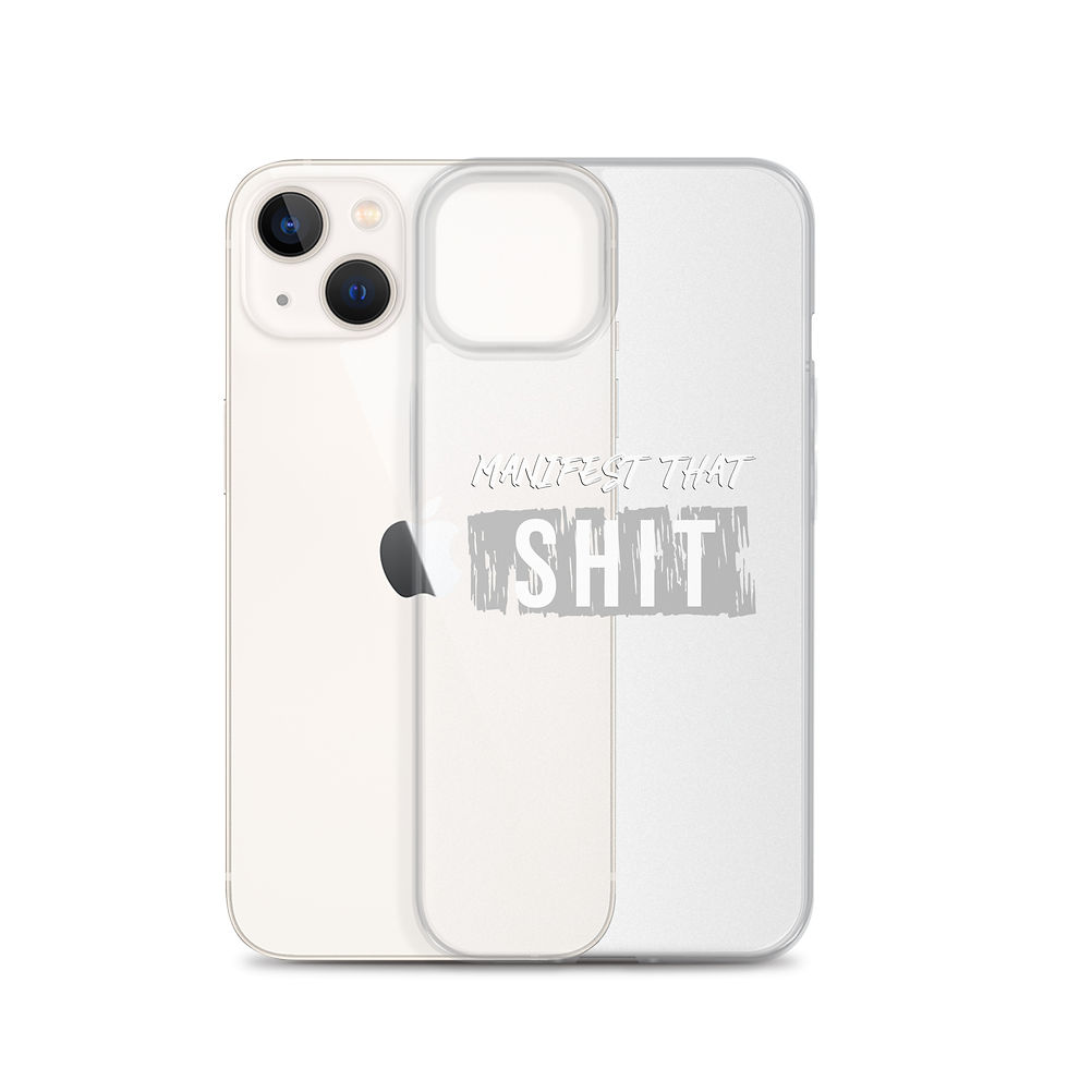 Thumbnail: Manifest that Shit Clear Case for iPhone® 