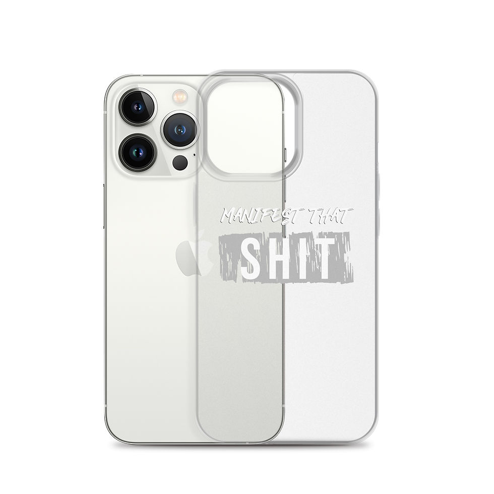Thumbnail: Manifest that Shit Clear Case for iPhone® 