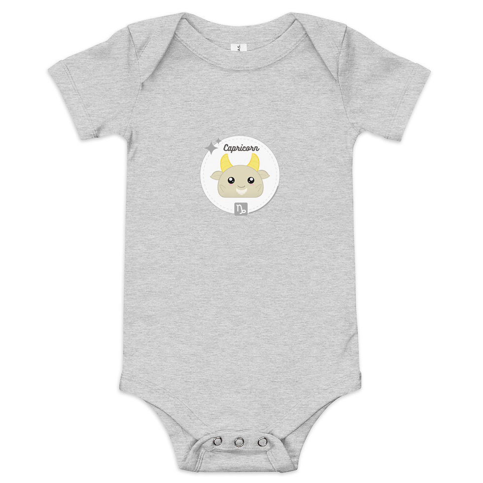 Thumbnail: Capricorn Baby short sleeve one piece