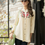 Thumbnail: Women's-Tunic-Top-in-Ivory-with-Floral-Yoke-Embroidery