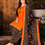 Thumbnail: Readymade Patiala Salwar Kameez Suit Set in Dark Orange & Black