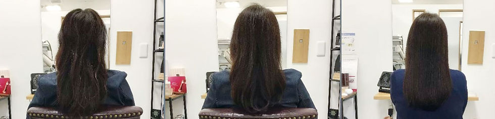 扱いにくい髪の毛を艶髪に改善