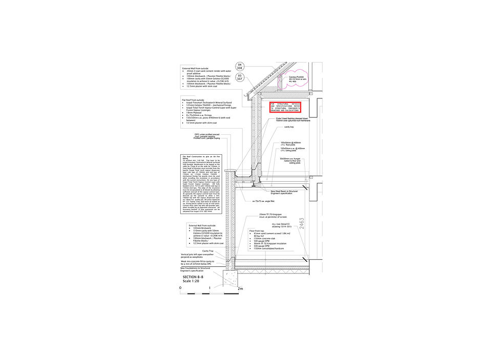 Proposed Section B-B