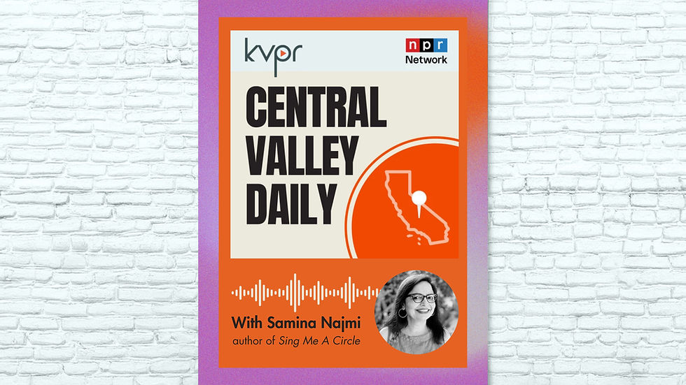 KVPR (local NPR) Radio Station Interview