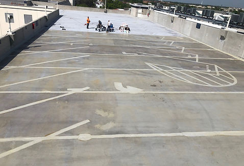 Parking garage coating and waterproofing in Florida
