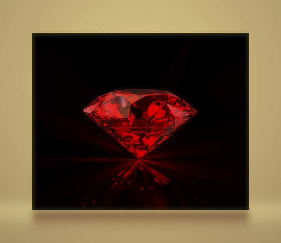 Bloody Red Diamond Attunement: Warming, Grounding, Energizing