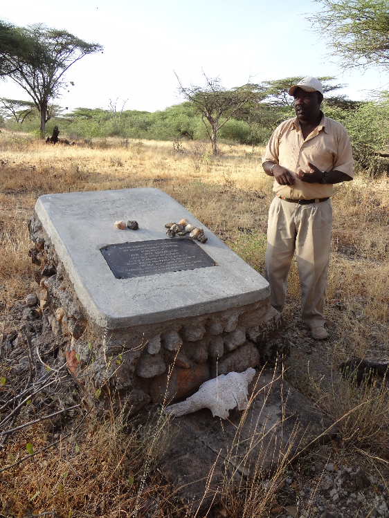 Joy Adamson memorial, Shaba National Reserve