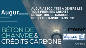 Les avantages des crédits carbone pour le béton de chanvre (au sein de l'UE)