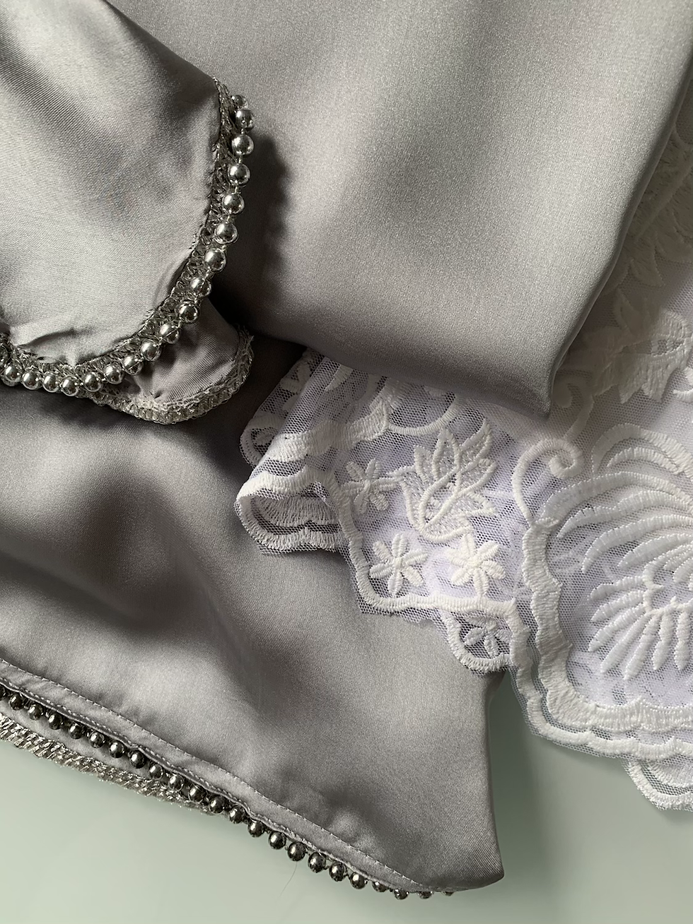Thumbnail: Bespoke by FM Silver Satin