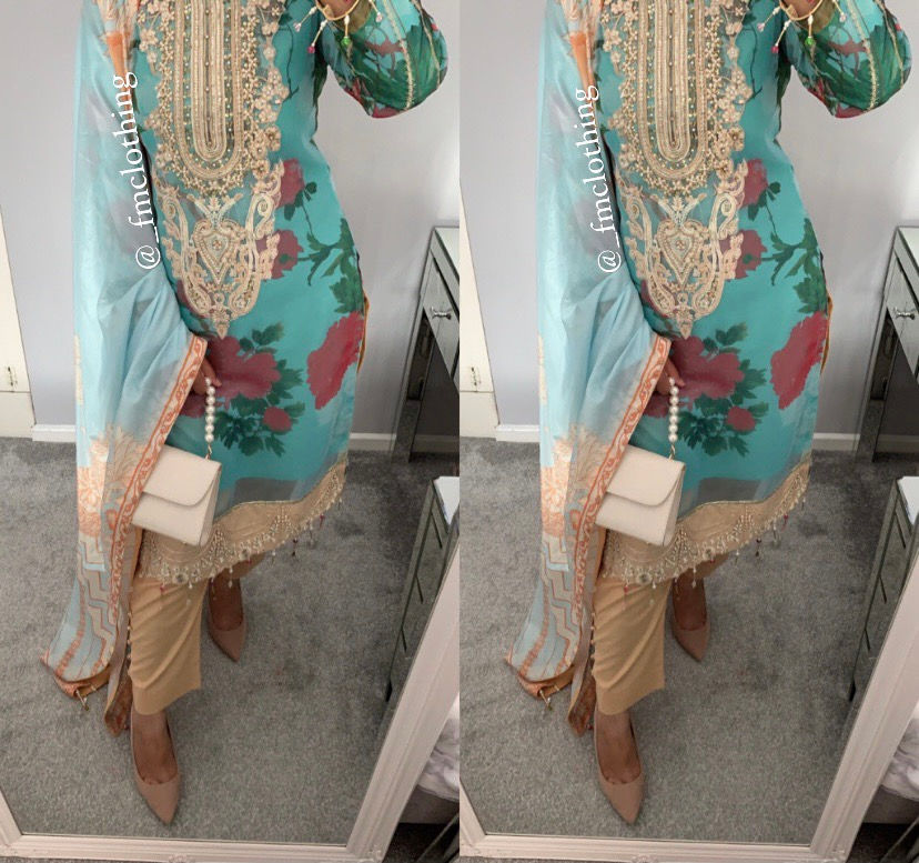 Sana Safinaz Nura Blue