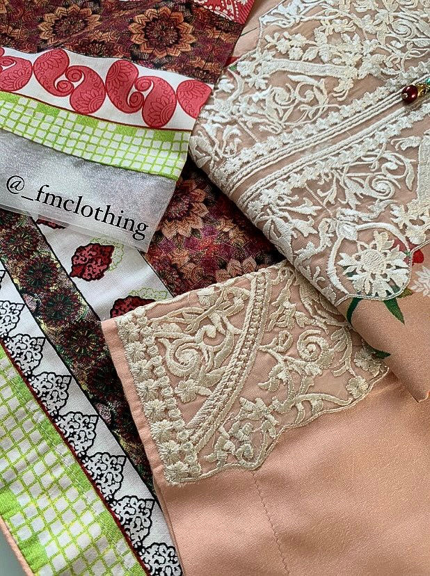 Thumbnail: Sobia Nazir Peach Linen