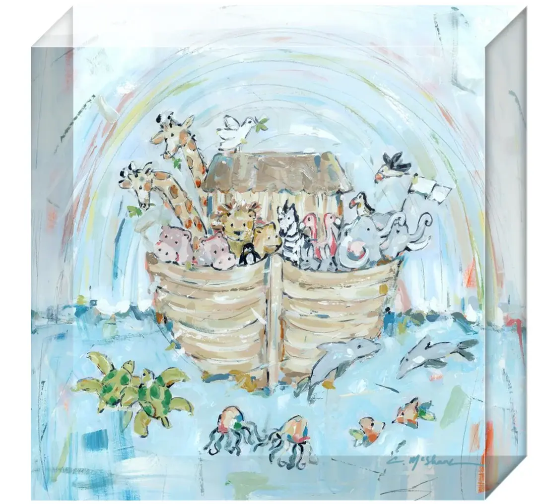 "Noah's Arks III" acrylic blocks