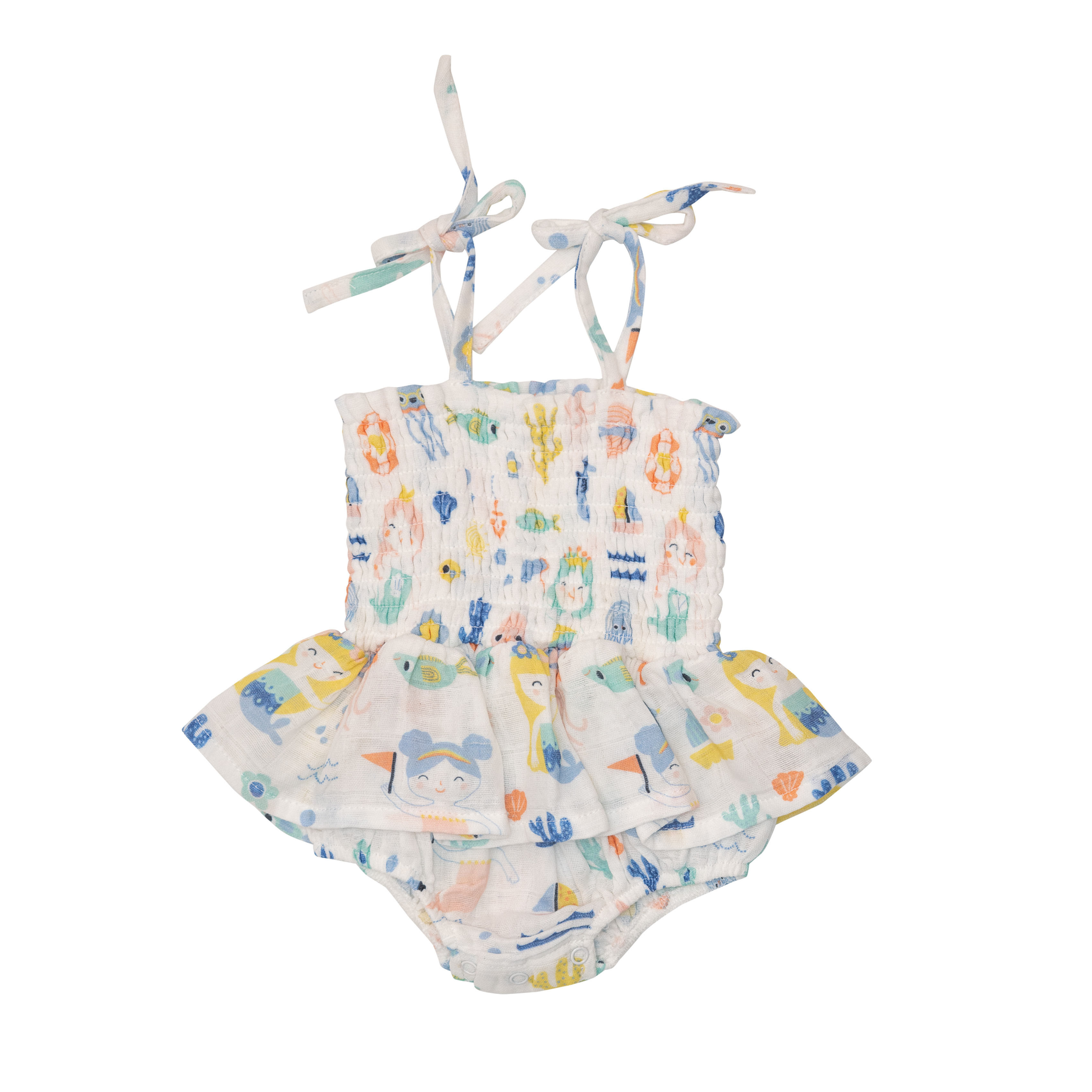 Sea U Meramids Smocked Bubble with Skirt