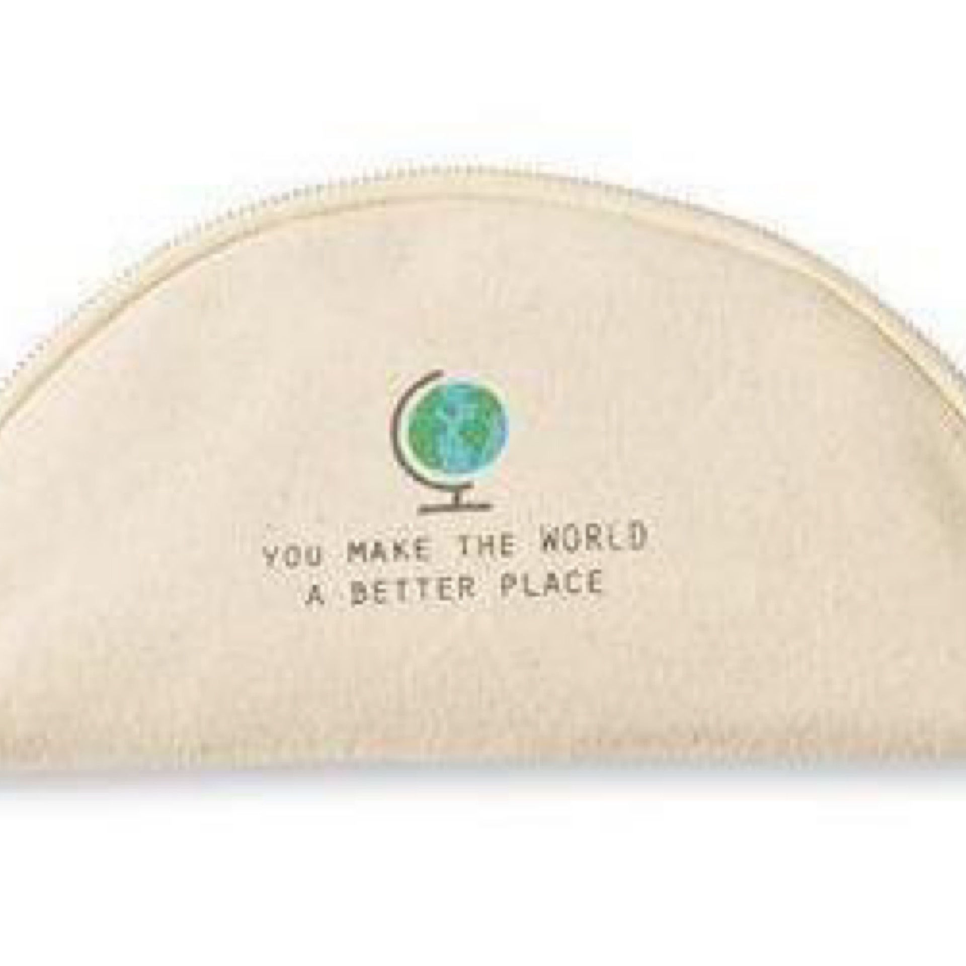 World Teacher Canvas Pouch