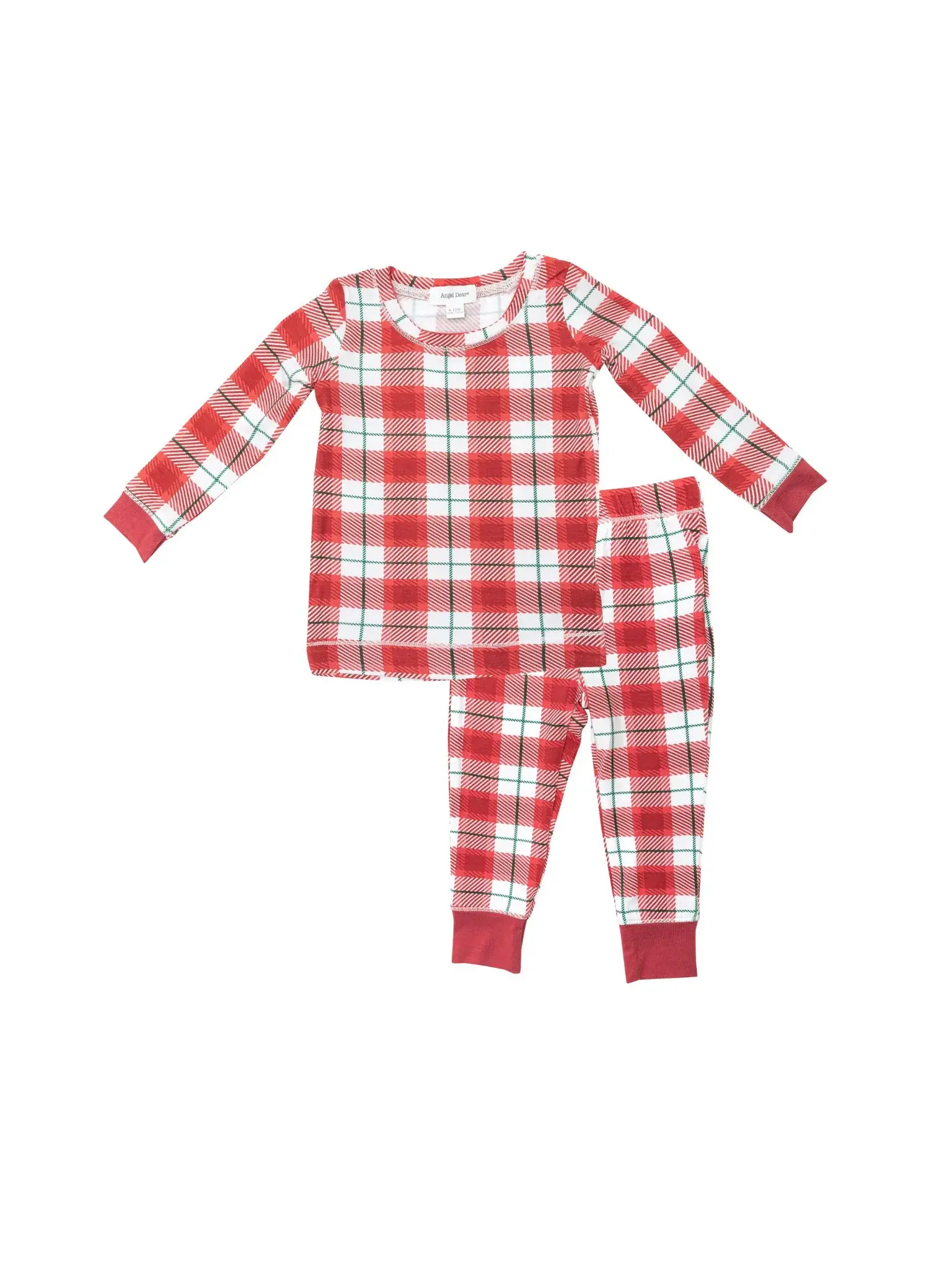 Holiday Red Plaid Loungewear Set