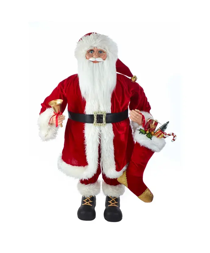 36" KSA Kringles Red Standing Santa