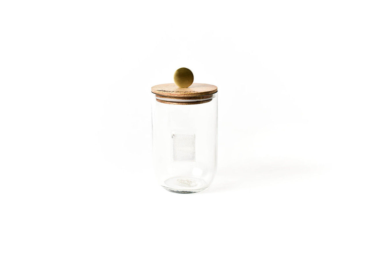 Small Mini Glass Jar