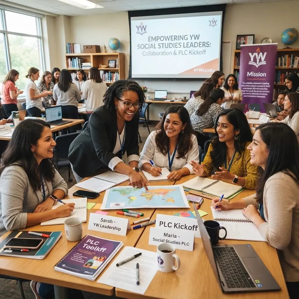 PD Monday - Empowering YW Social Studies Leaders: Collaboration & PLC Kickoff (PD27-035)