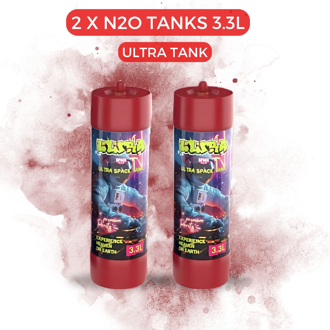 2 x N2O Tanks 3.3L Ultra Tank