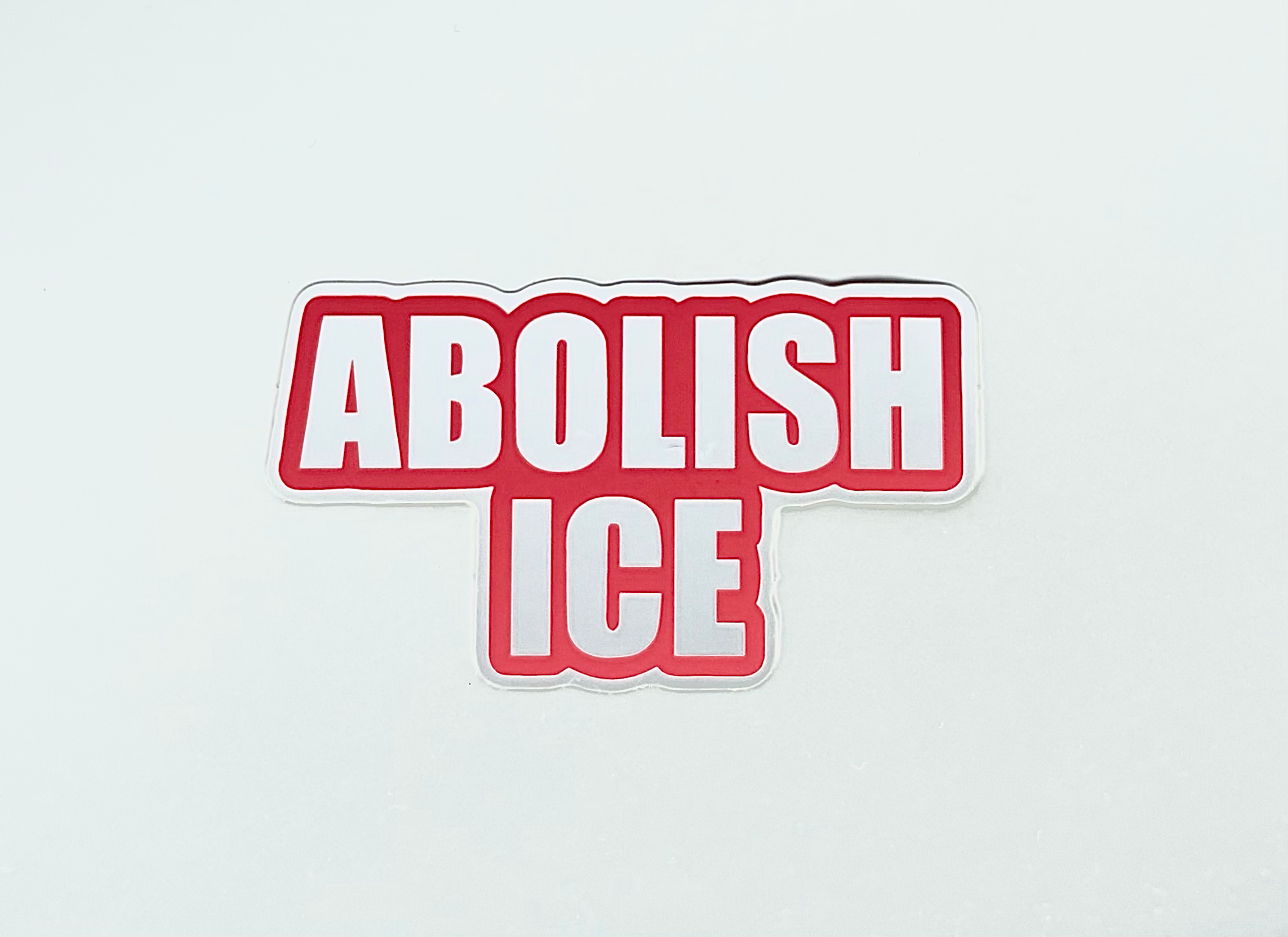 Abolish Ice Sticker