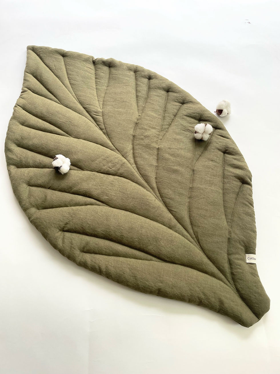 Thumbnail: Play Mat, Jungle nursery decoration, Linen Play Mat, Kids play rug, Baby