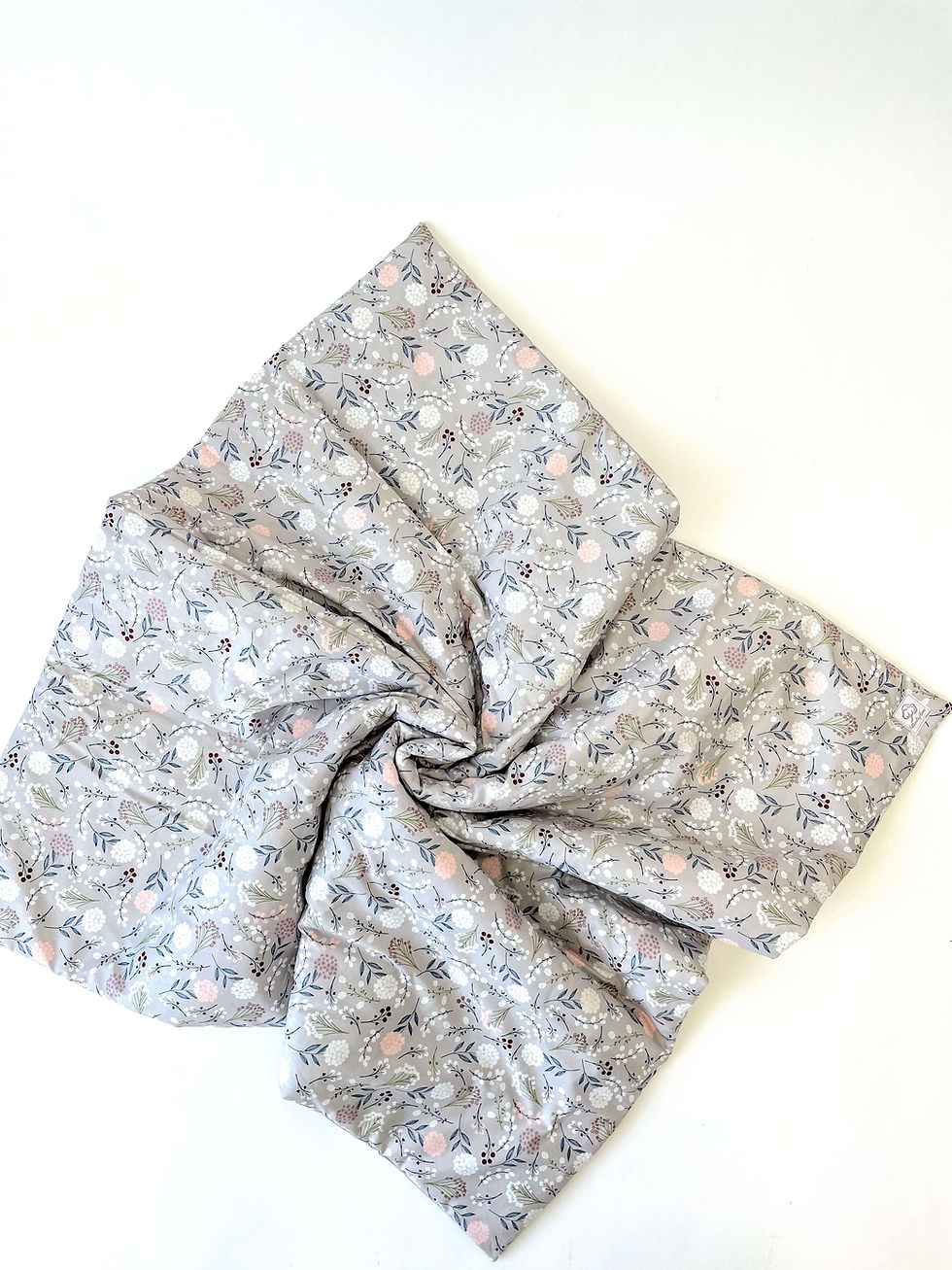 Thumbnail: Floral Baby Blanket + Small Leaf Play Mat